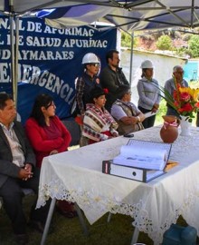 Destinan más de S/ 2 millones para construir nueva sala de operaciones en Hospital de Chalhuanca